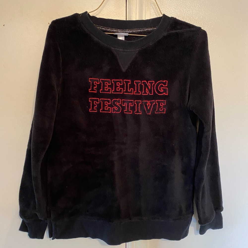 Wondershop brand woman’s size xs black long sleeve top